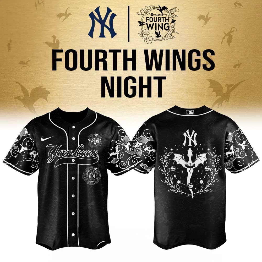 New York Yankees Fourth Wings Night 2026 Jersey