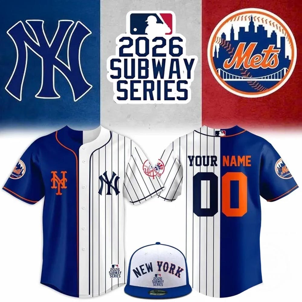 New York Yankees vs New York Mets 2026 Subway Series Baseball Jersey New York Rivalry Fan Apparel 1 - Unicasport New York Yankees vs New York Mets 2026 Subway Series Baseball Jersey New York Rivalry Fan Apparel