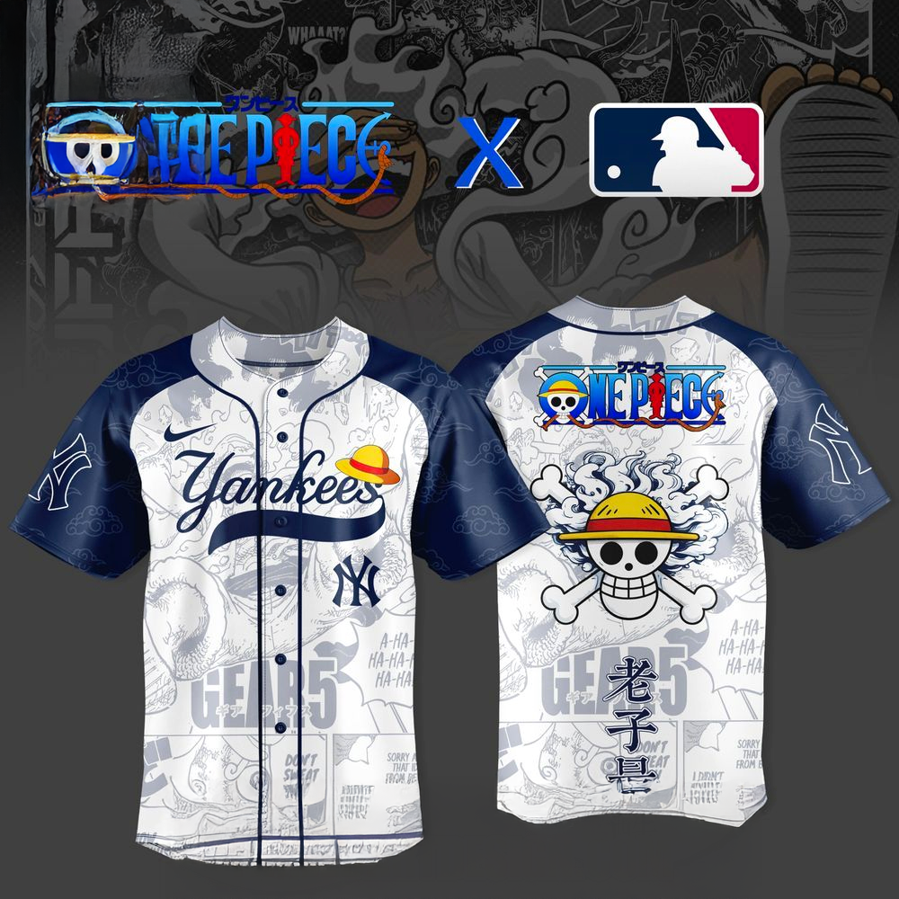New York Yankees x One Piece 2026 Jersey 