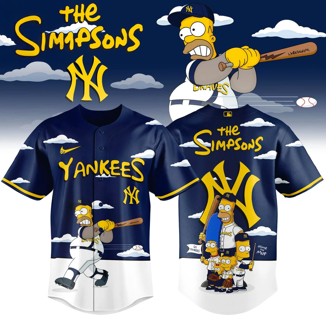 New York Yankees x The Simpsons 2026 Edition Jersey