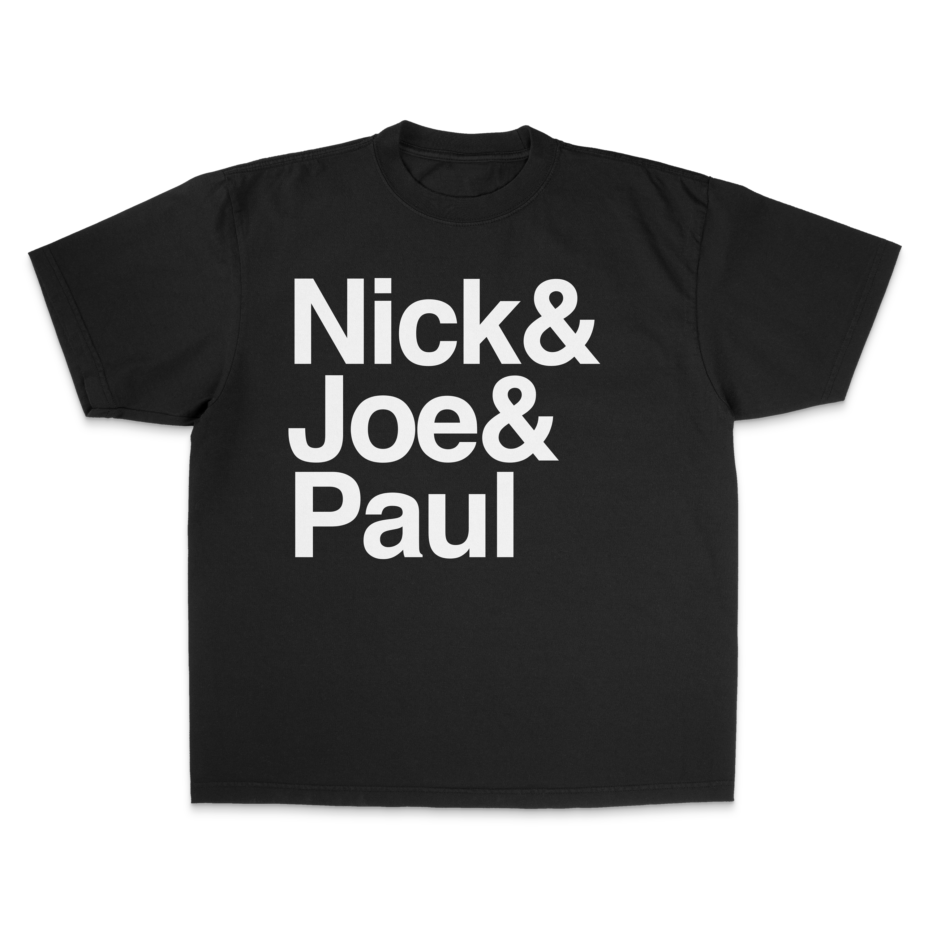 Nick & Joe & Paul T-Shirt Vintage Music Streetwear Gift for Everyone