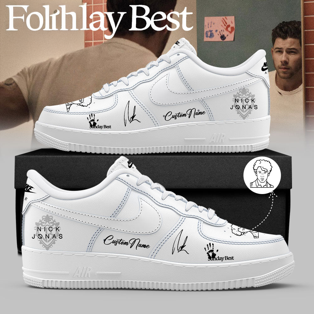 Nick Jonas Sunday Best Tour 2026 Personalized Air Force 1 Custom Shoes