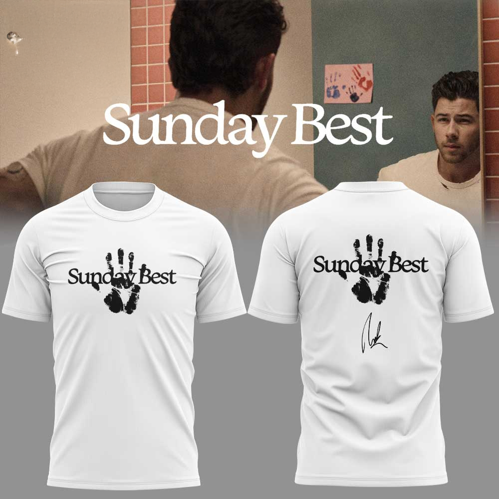 Nick Jonas Sunday Best Tour 2026 Signature Graphic T Shirt Concert Fan Gift