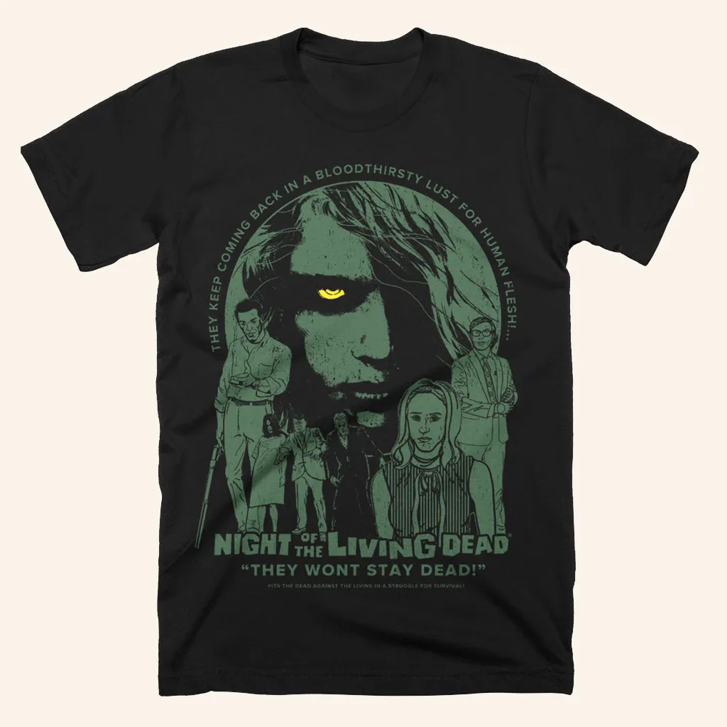 Night Of The Living Dead Against The Living TShirt Halloween Apparel Present For Son