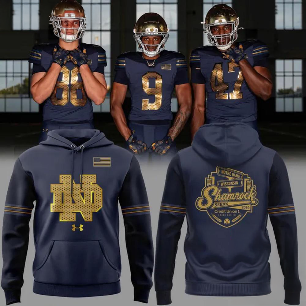 Notre Dame Fighting Irish 2026 Shamrock Series Limited Edition Hoodie