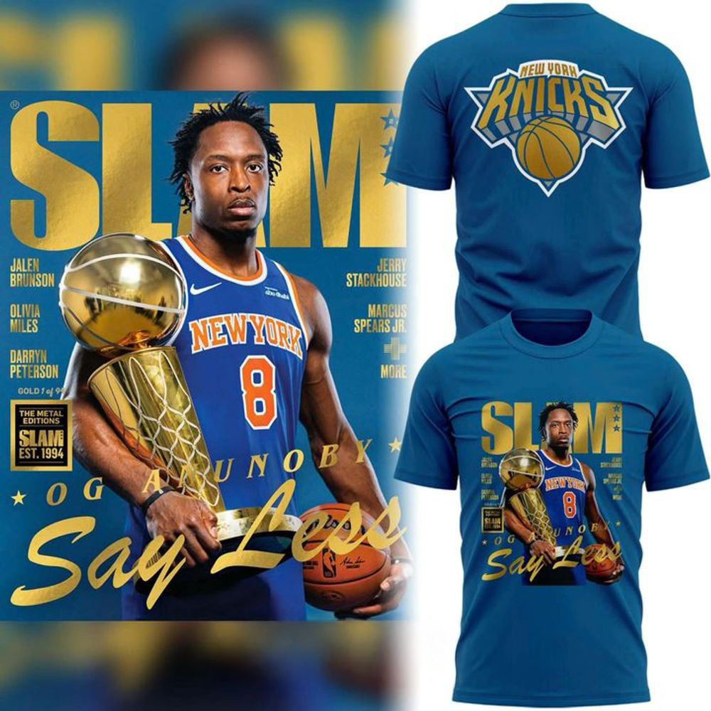 OG Anunoby SLAM Cover Limited Edition Graphic T Shirt