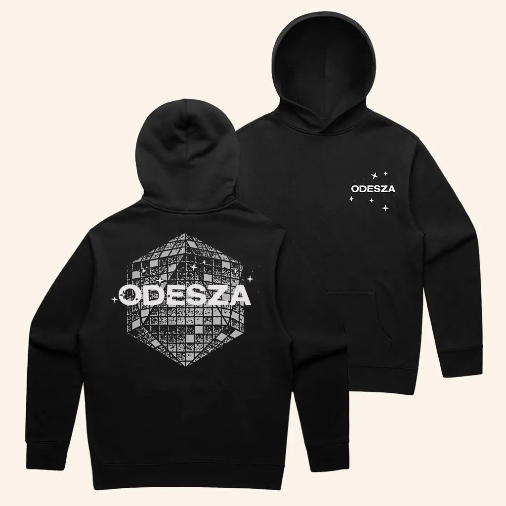 Odesza Merch Disco Black Hoodie Music Lover Gift Ideas For Him