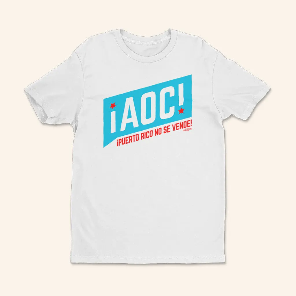 Official Aoc Merch No Se Vende TShirt Gifts For Friends