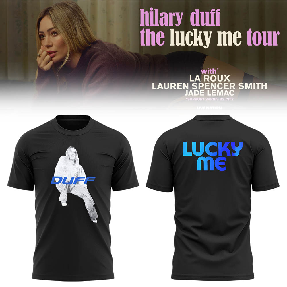 Official Lucky Me Tour 2026 Fan Tee Gift