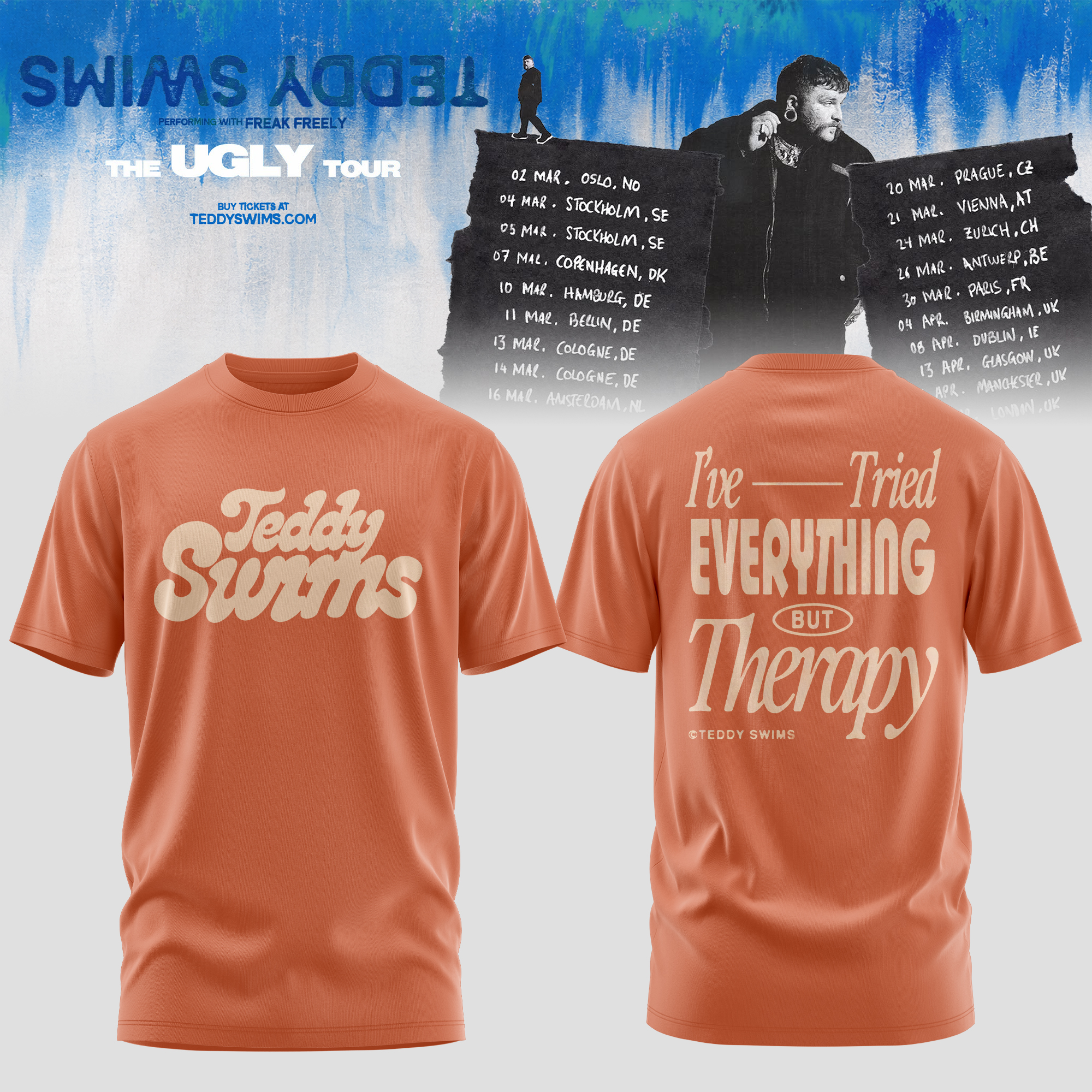 Official The Ugly Tour Fan Tee