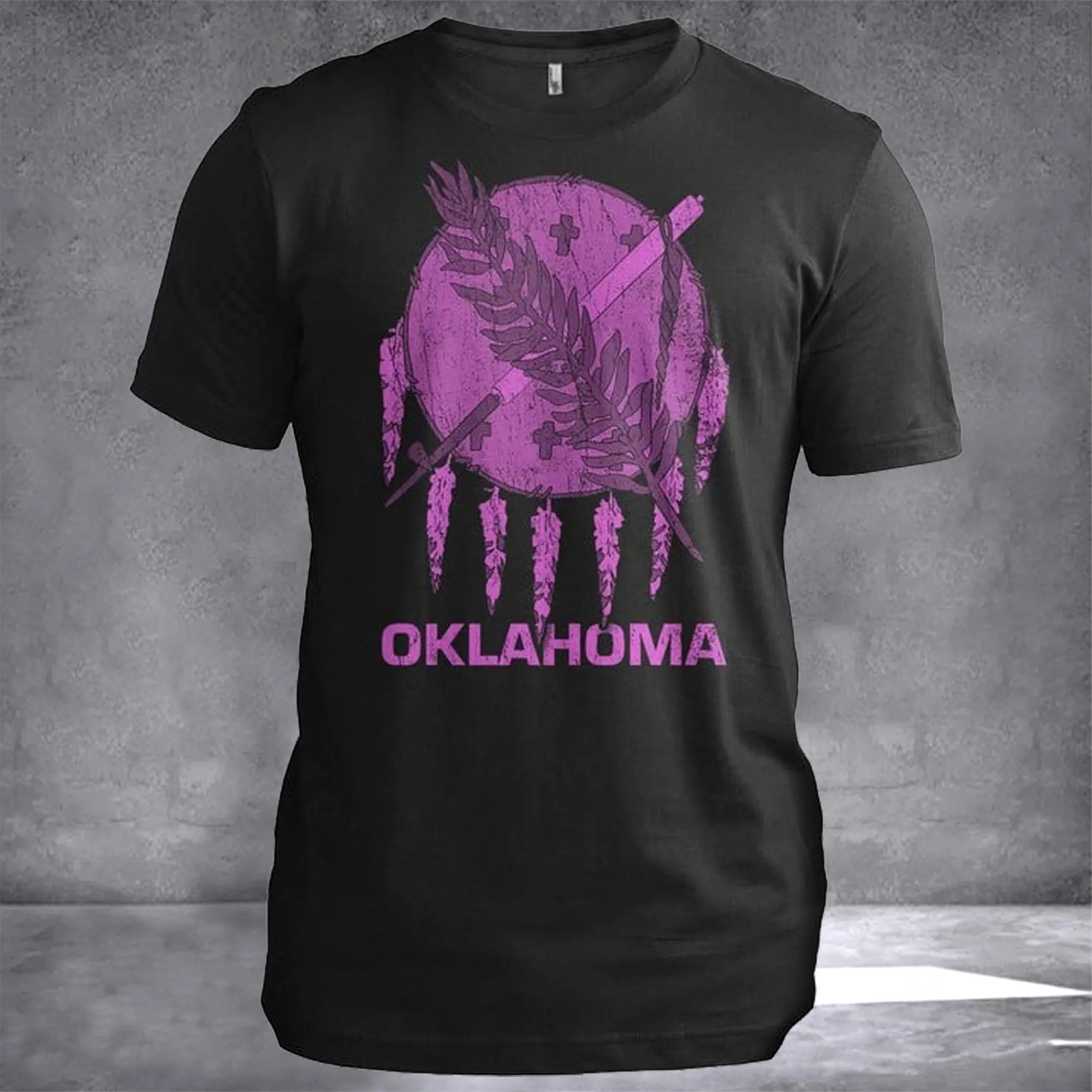 Oklahoma Breast Cancer Awareness Oklahoma TShirt Breast Cancer Survivor Gifts For Womens