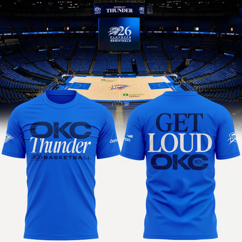 Oklahoma City Thunder 2026 PlayOff Round 2 Limited Edition TShirt