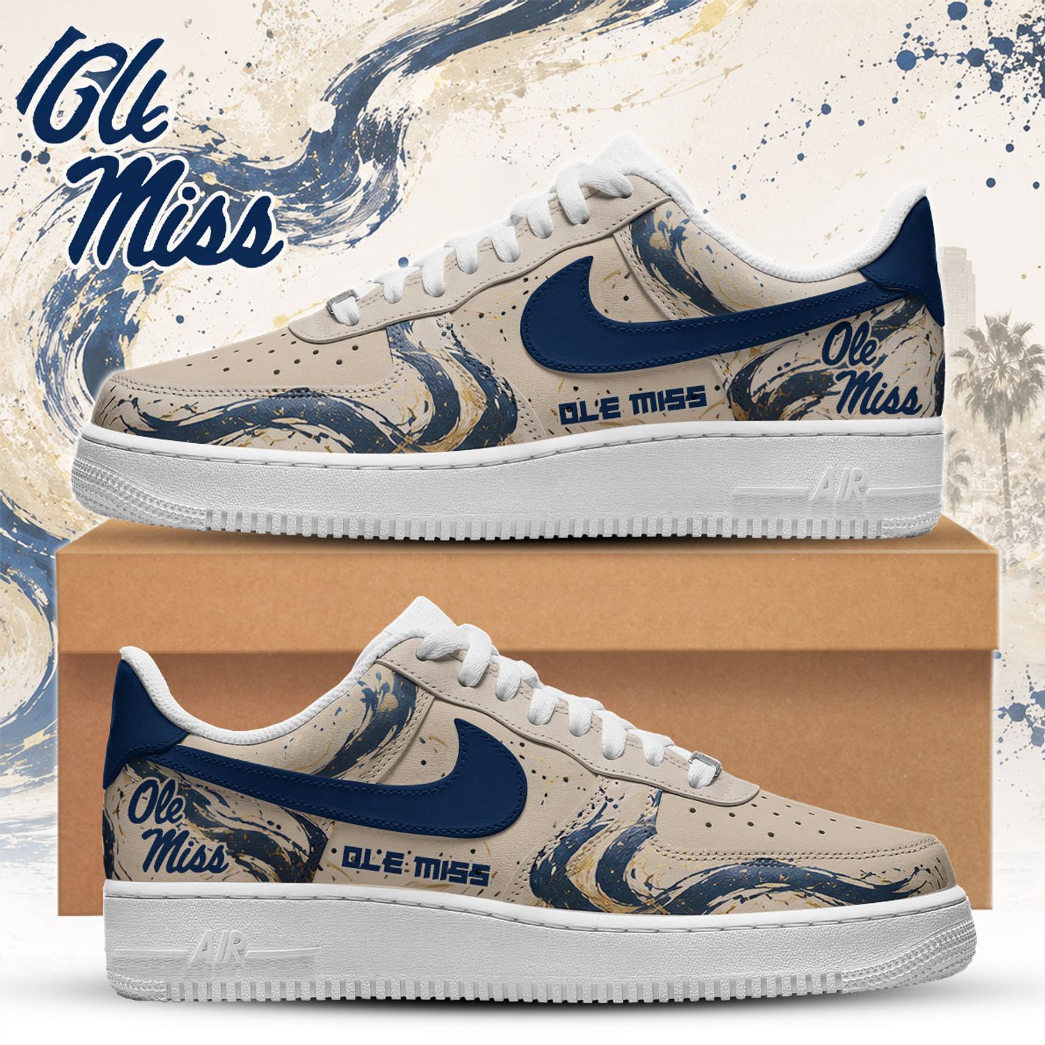 Ole Miss Rebels Royal Legacy 2026 Limited Edition High Top Sneakers