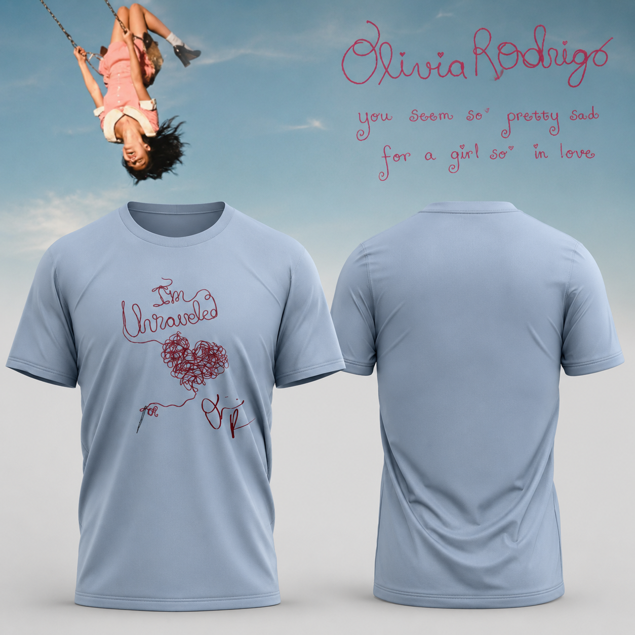 Olivia Rodrigo Im Unraveled Premium T Shirt And Hoodie Collection
