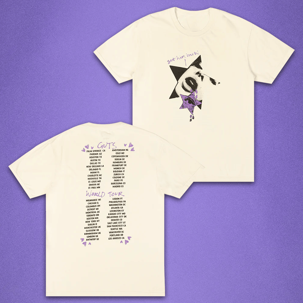 Olivia Rodrigo Merch OR Guts World Tour TShirt Sister Gifts For Music Lovers