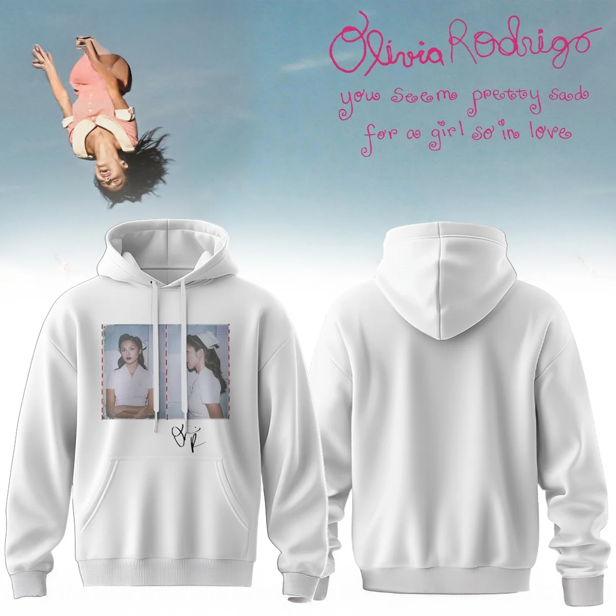 Olivia Rodrigo The Cure Photo Premium Fan T Shirt And Hoodie