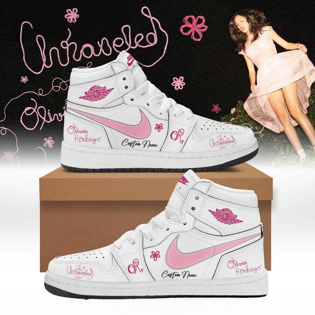 Olivia Rodrigo The Unraveled Tour Essential Sneakers Collection