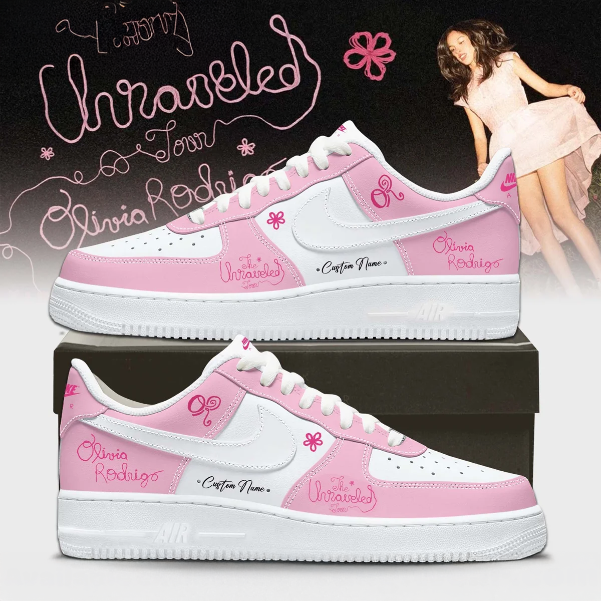 Olivia Rodrigo The Unraveled Tour Timeless Collector Sneakers Collection