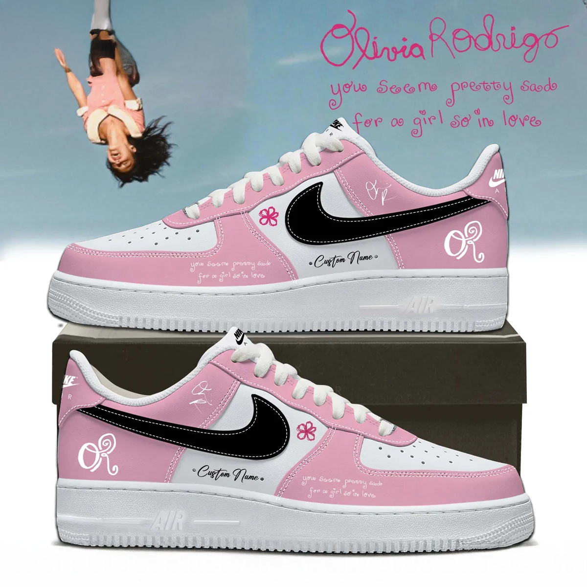 Olivia Rodrigo You Seem Pretty Sad Elite Fan Sneakers Collection
