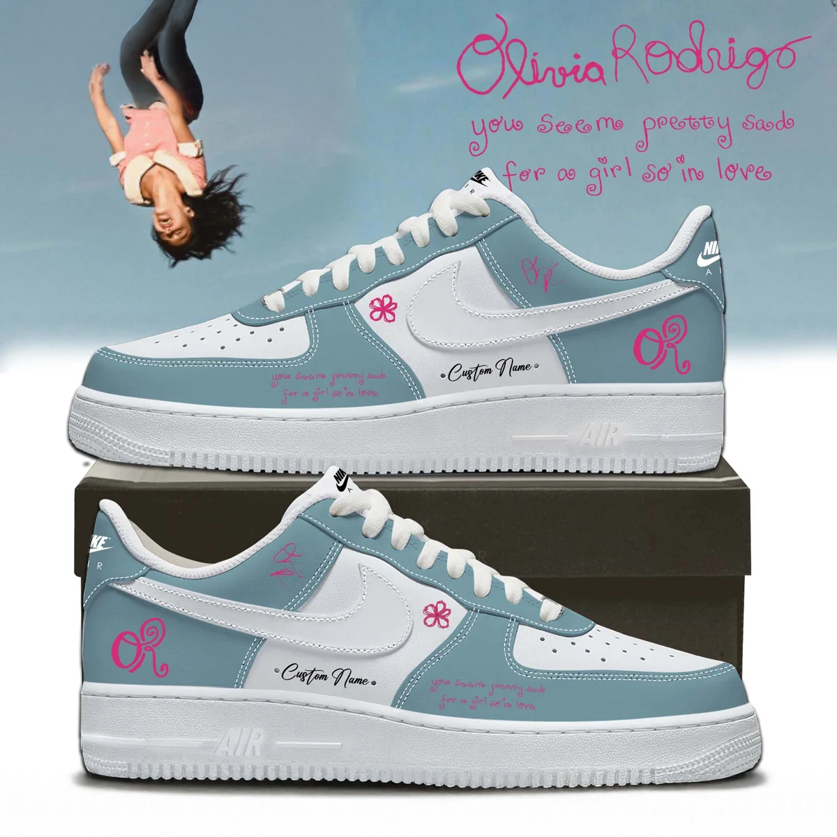 Olivia Rodrigo You Seem Pretty Sad Everyday Fit Sneakers Edition