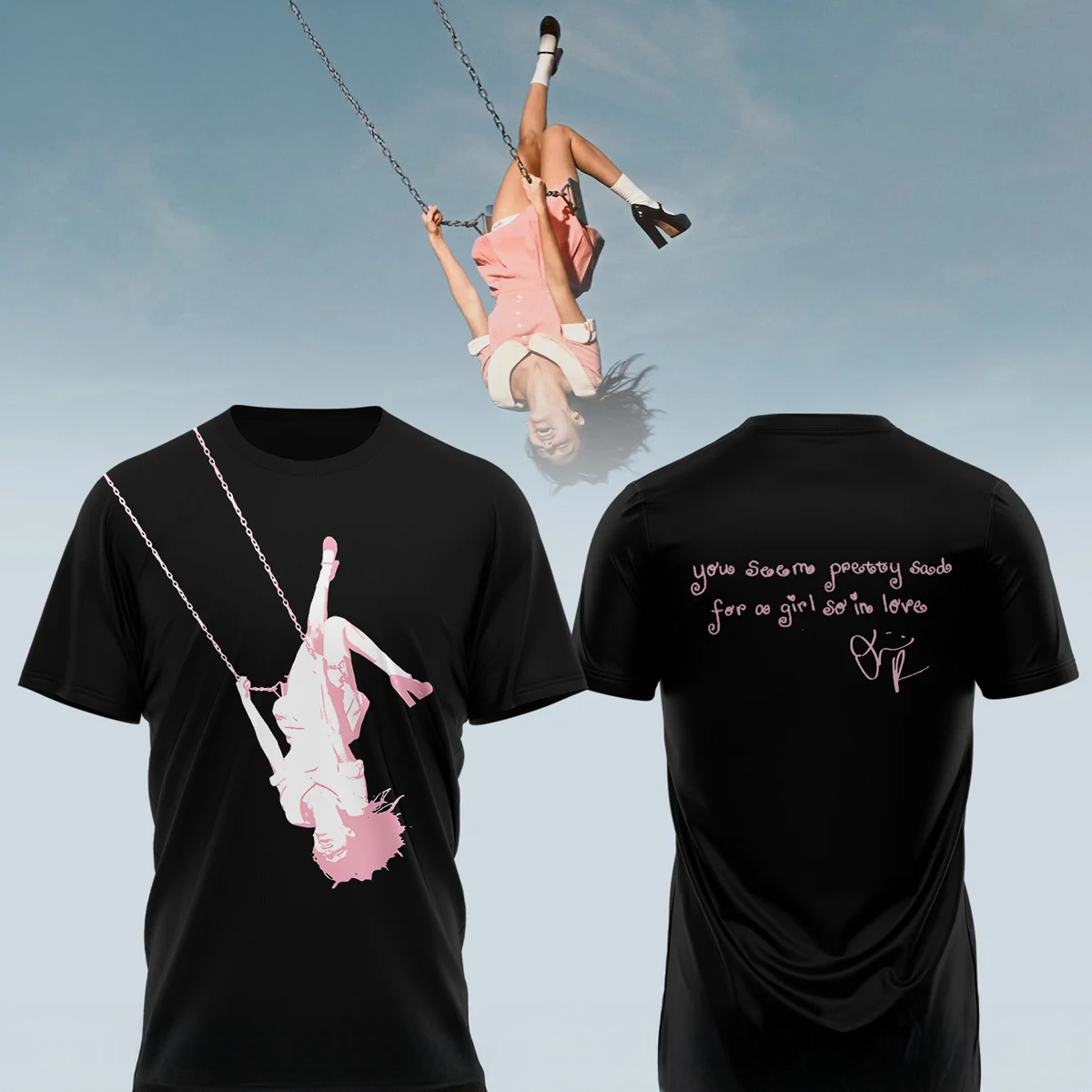 Olivia Rodrigo You Seem Pretty Sad Grail T Shirt And Hoodie Collection