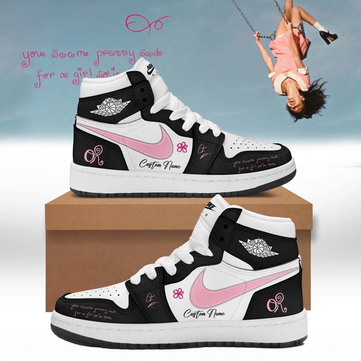 Olivia Rodrigo You Seem Pretty Sad Official Fan Sneakers Collection