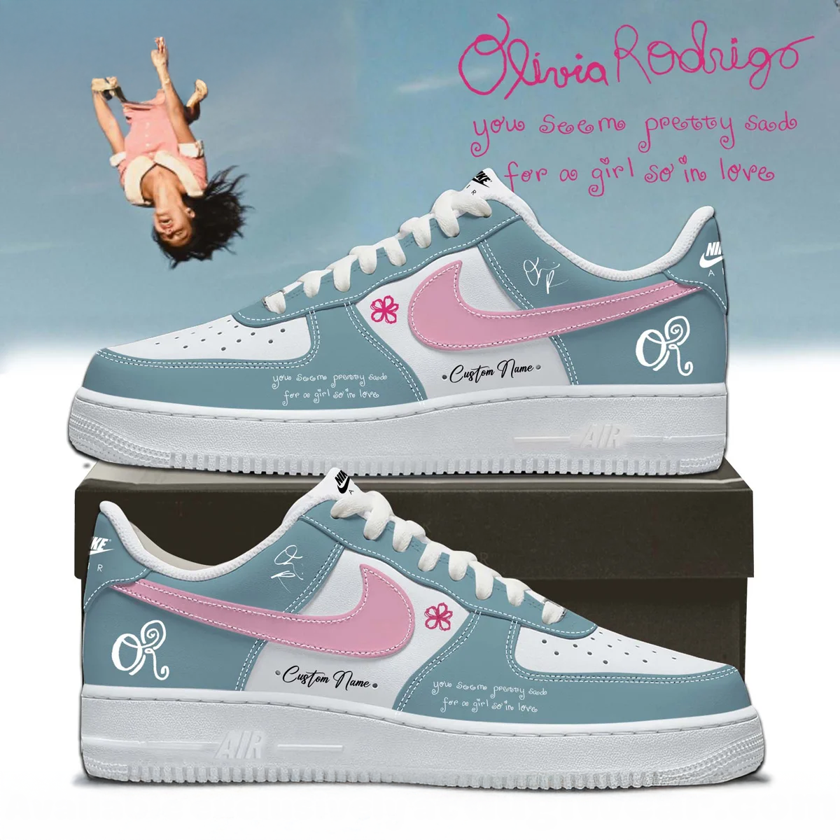 Olivia Rodrigo You Seem Pretty Sad Original Premium Sneakers Collection