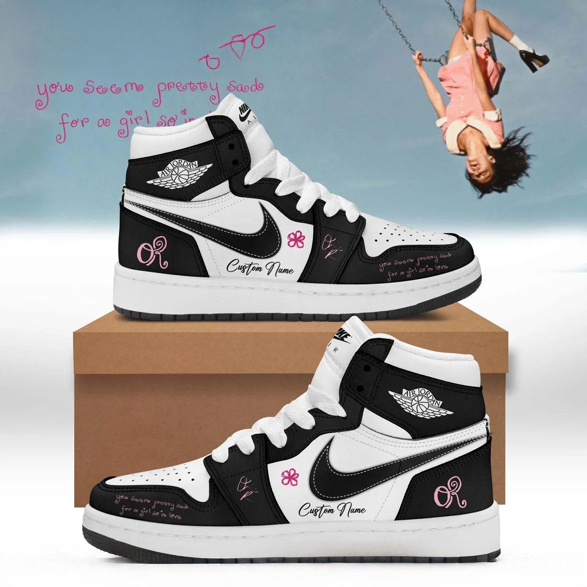Olivia Rodrigo You Seem Pretty Sad Signature Fan Sneakers Collection