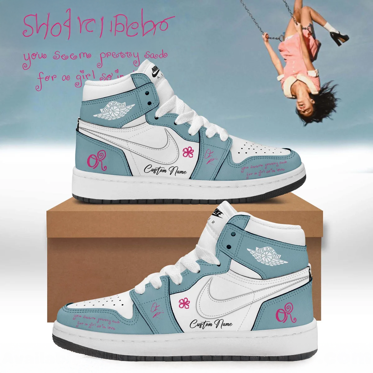 Olivia Rodrigo You Seem Pretty Sad Statement Collector Sneakers Collection