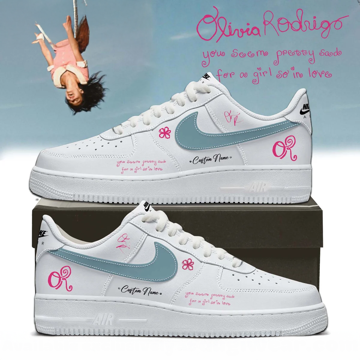 Olivia Rodrigo You Seem Pretty Sad Viral Collector Sneakers Collection