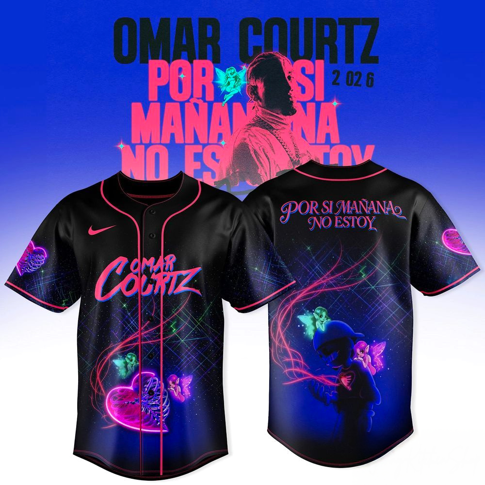 Omar Courtz Por Si Mañana No Estoy Tour 2026 Limited Jersey