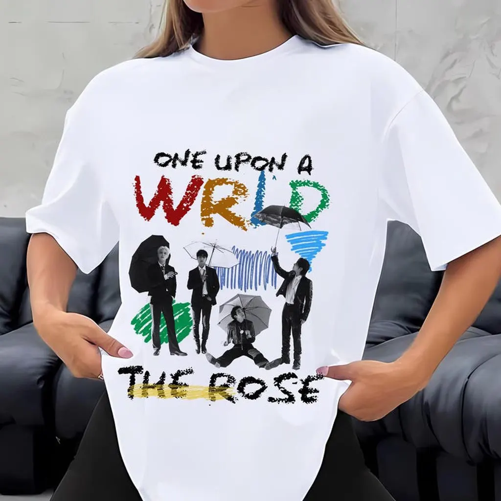 Once Upon A WRLD Tour Shirt The Rose 2025 World Tour In North America TShirt The Rose WRLD Tee