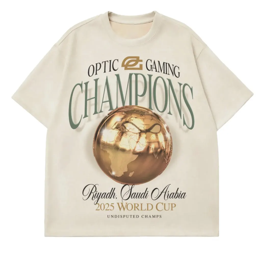 Optic Gaming Merch EWC 2025 Champions TShirt Good Gifts For Boyfriend
