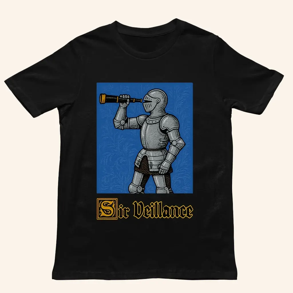 Orbital Clothing Brand Merch Sir Veillance Hand Drawn TShirt Gifts For Dudes