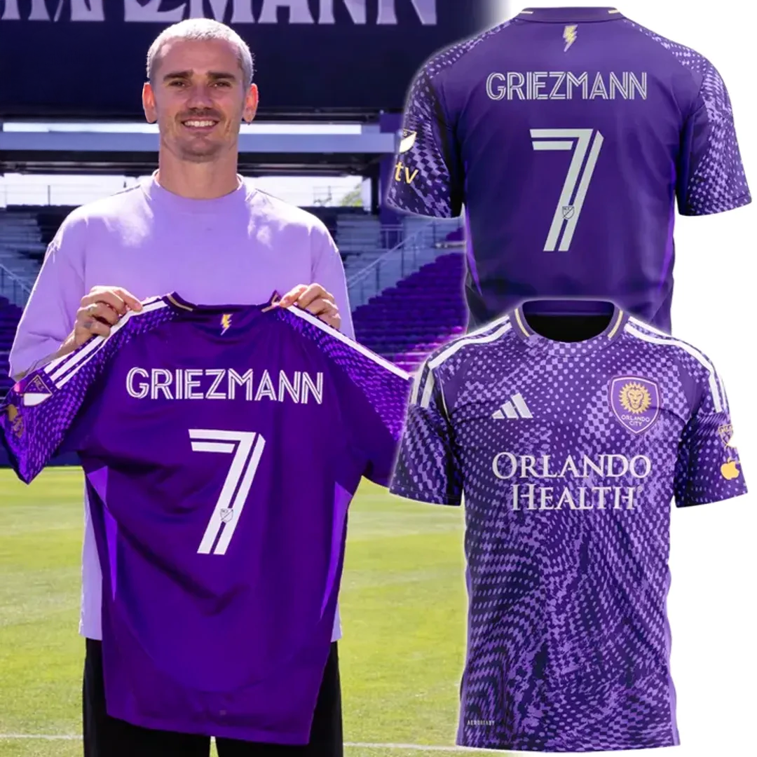 Orlando City SC Antoine Griezmann Purple 2026 Edition Soccer Jersey