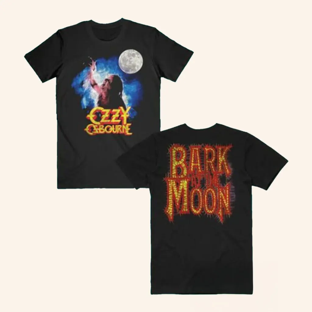 Ozzy Osbourne Merch Bark At The Moon Legacy TShirt Gifts For Fans