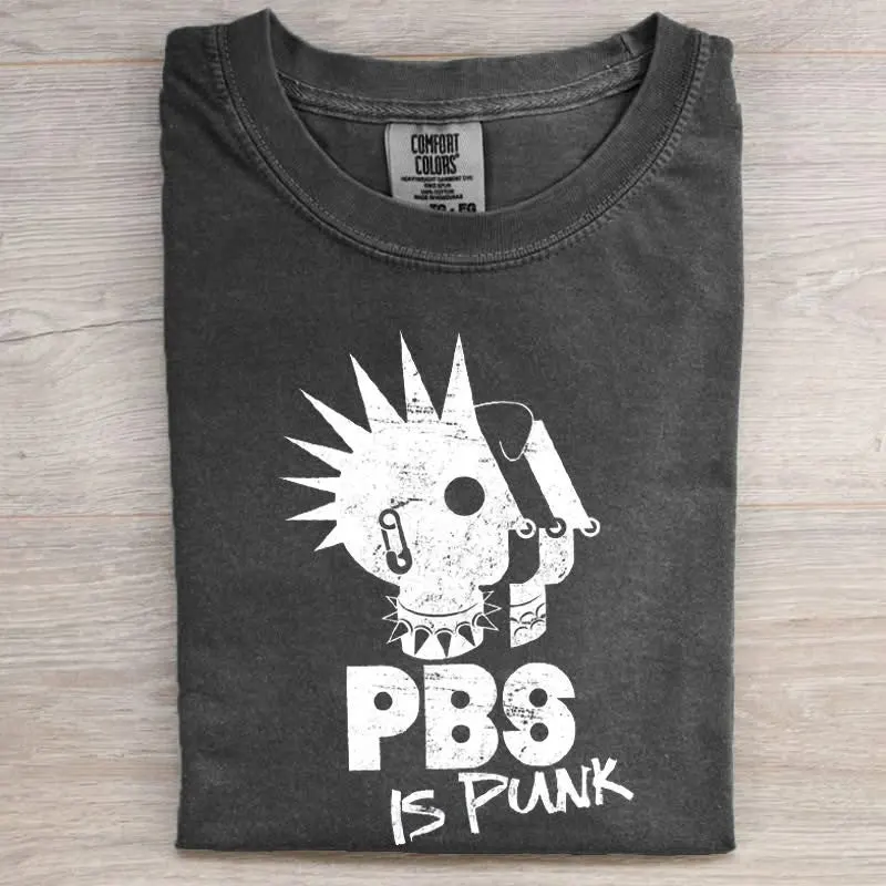PBS Is Punk TShirt Public Broadcasting TShirt Rebels Merch Gift For Him Her