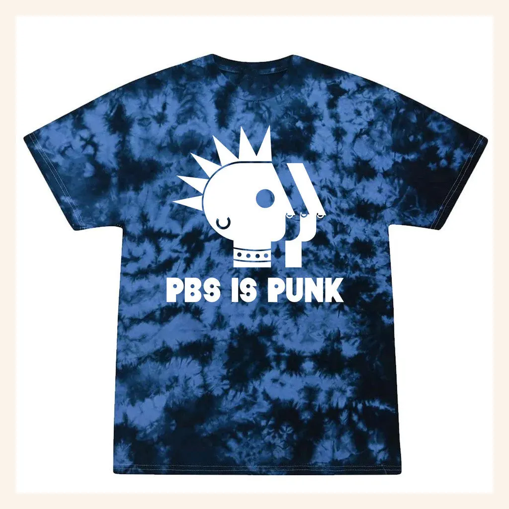 PBS Merch PBS is Punk Tie Dye TShirt Best Gifts For Boyfriend