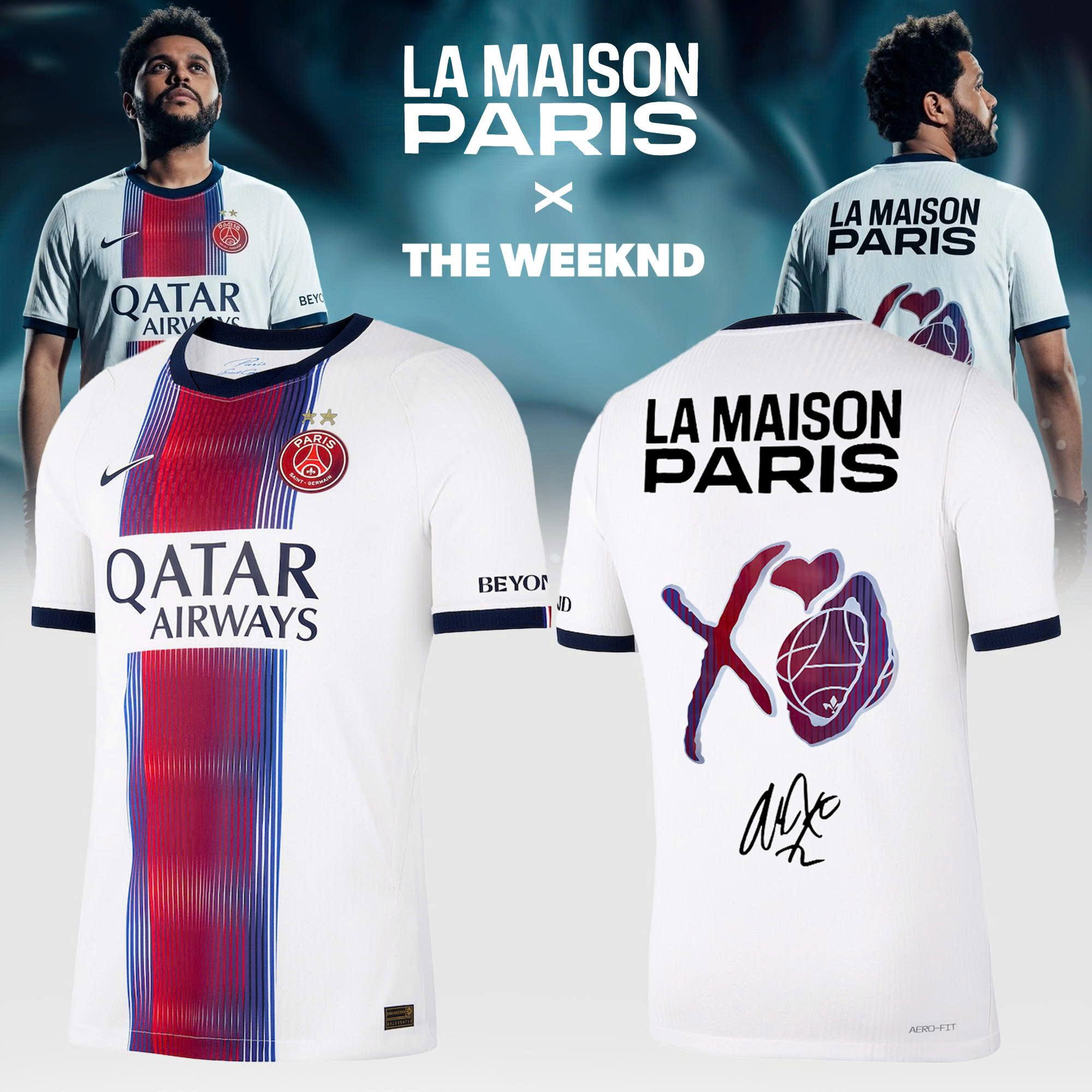 PSG x XO 2026 Signature Limited Edition Football Jersey