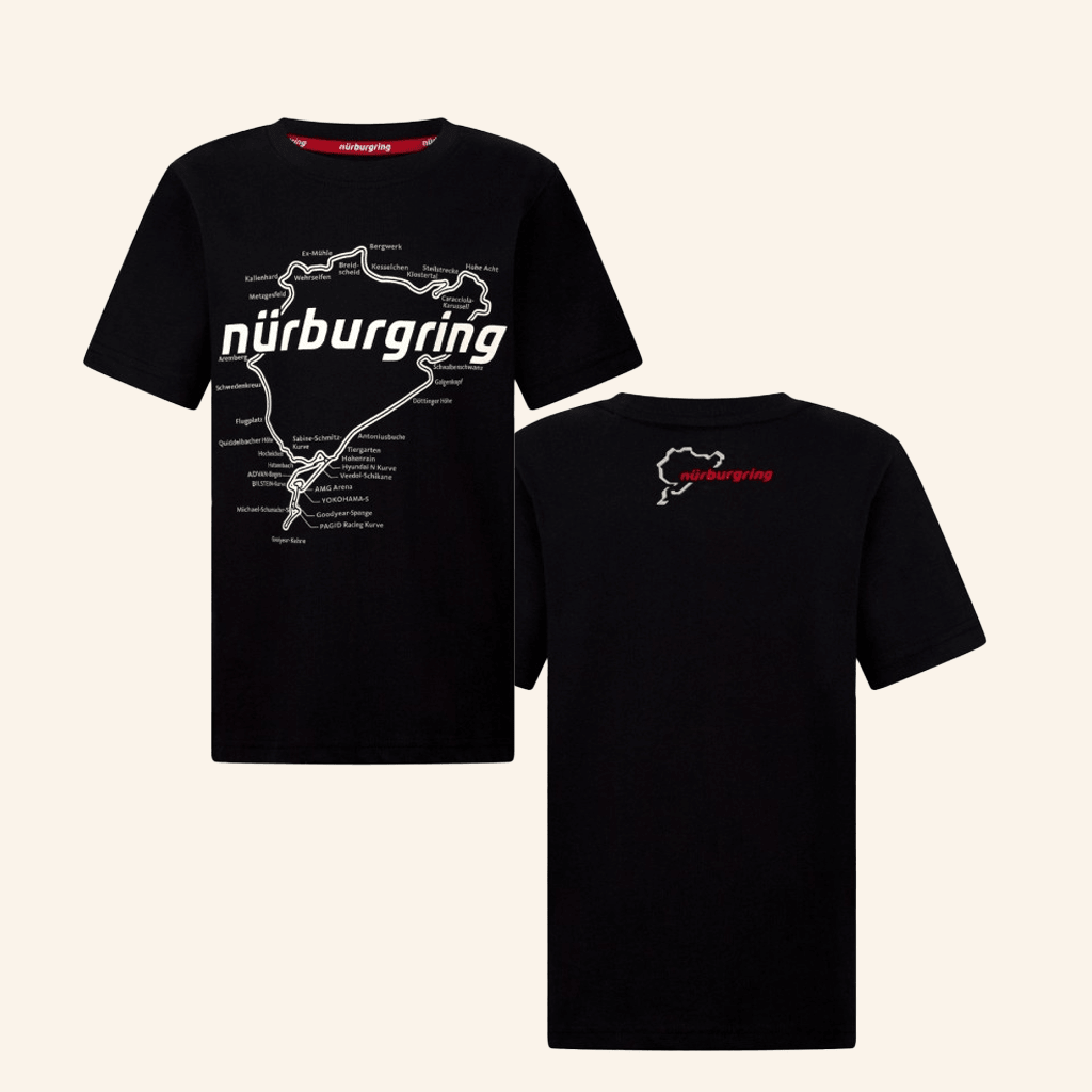 Paddock Legends Merch Nburgring Racetrack Black TShirt Shirt Best Gifts For Dad