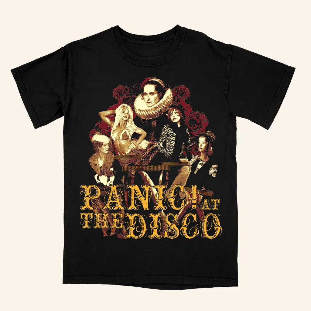 Panic At The Disco Merch Cover Group TShirt Christmas Gifts For Pop Fans