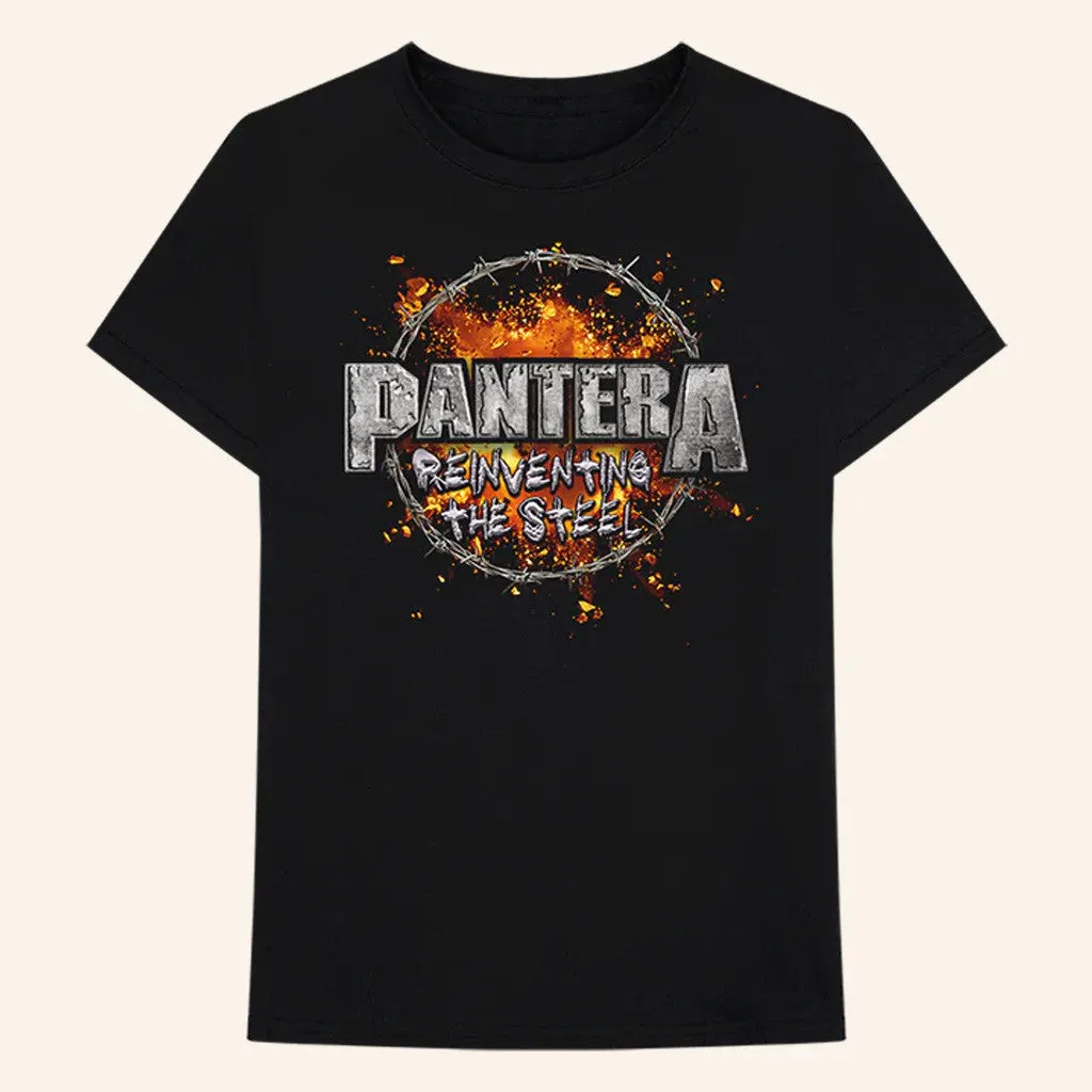 Pantera Merch Reinventing The Steel TShirt Gifts For Husband