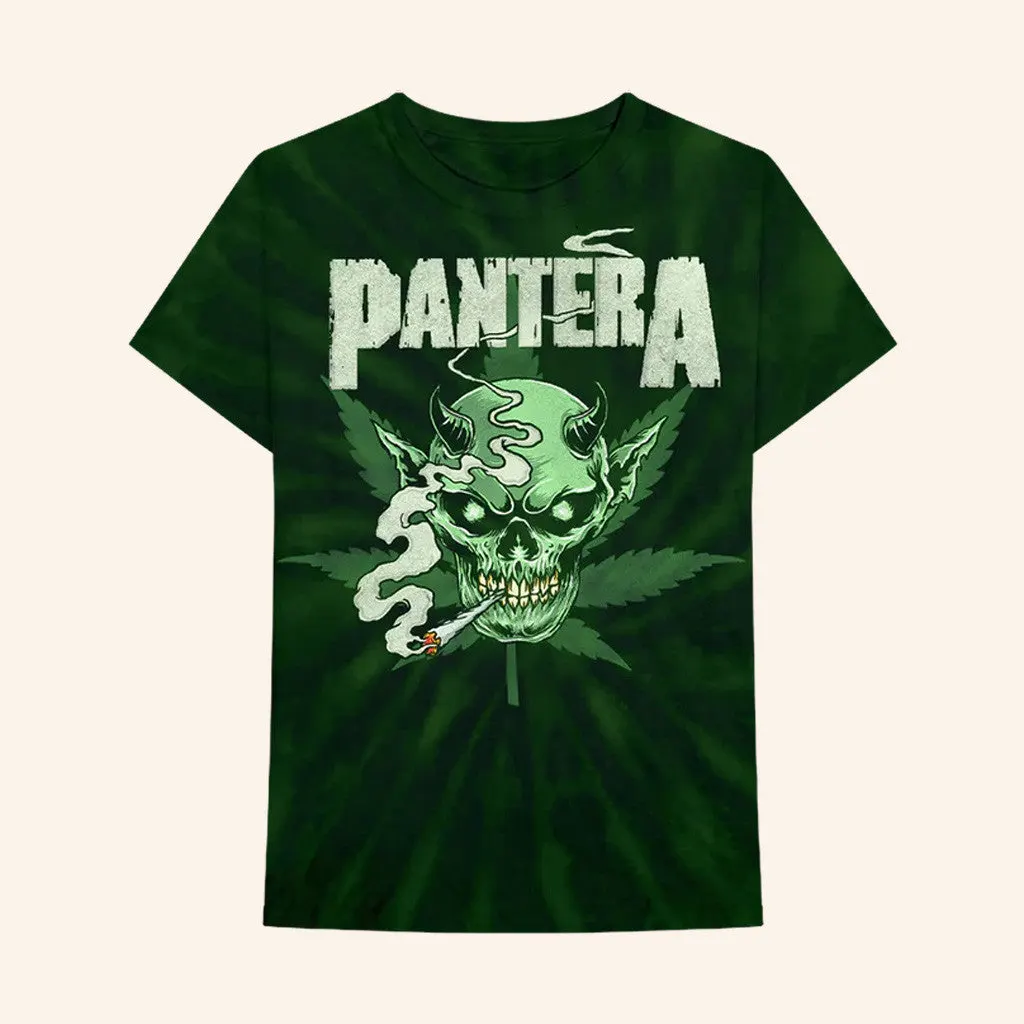 Pantera Merch Skull Tie Dye TShirt Best Gifts For Dad