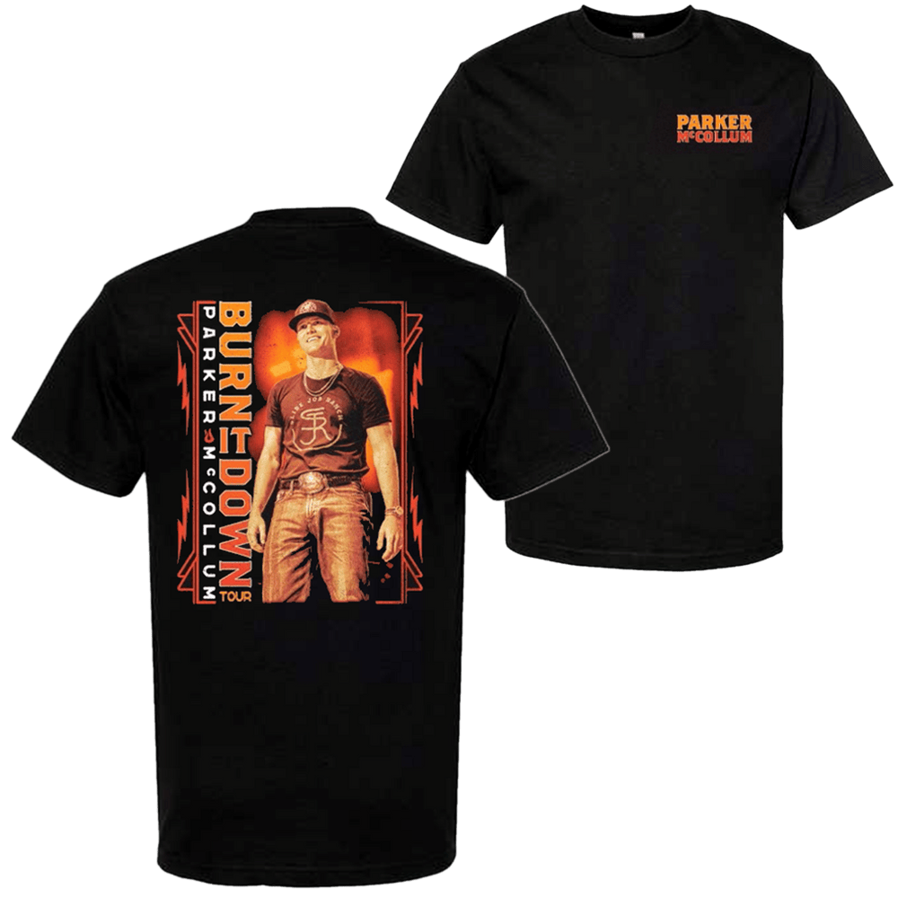 Parker Mccollum Merch 2024 Burn It Down Photo TShirt Ideas For Mother Day Gifts Gift for Dad