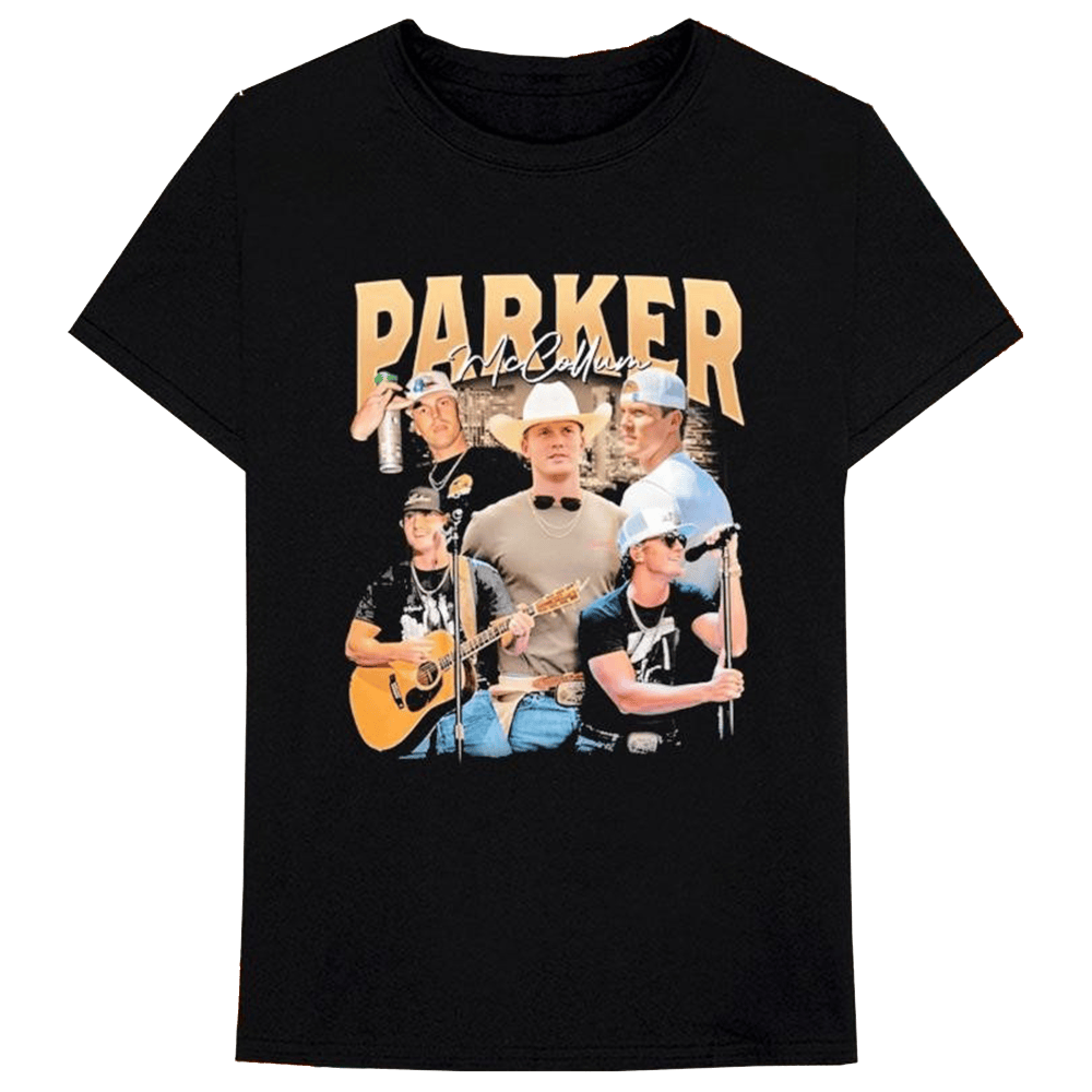 Parker Mccollum Merch Parker McCollum Collage Live Photo TShirt Great Fathers Day Presents