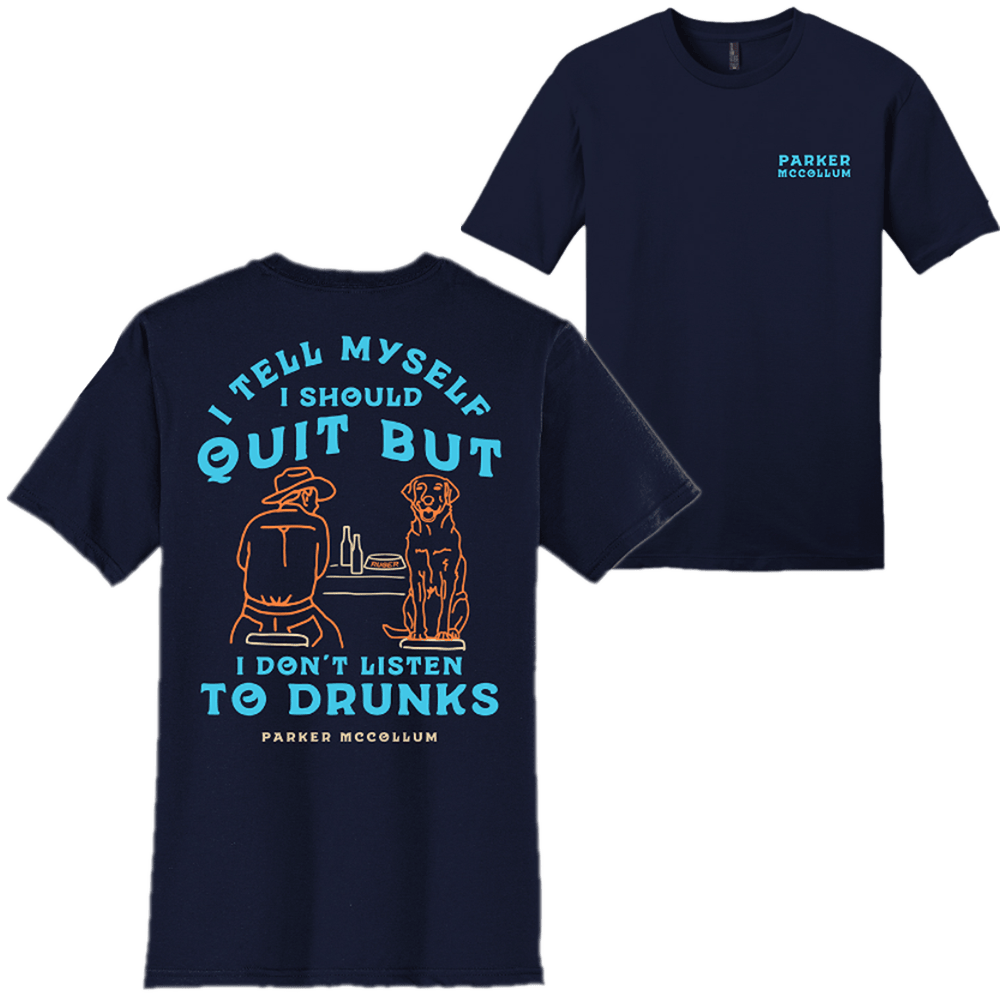 Parker Mccollum Merch Parker Mccollum I Dont Listen To Drunks TShirt Fathers Day Gifts