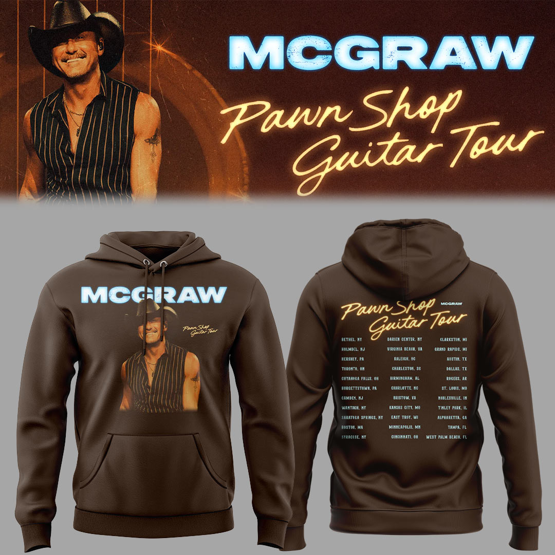 Pawn Shop Guitar Tour 2026 Bethel New York Limited Edition Hoodie