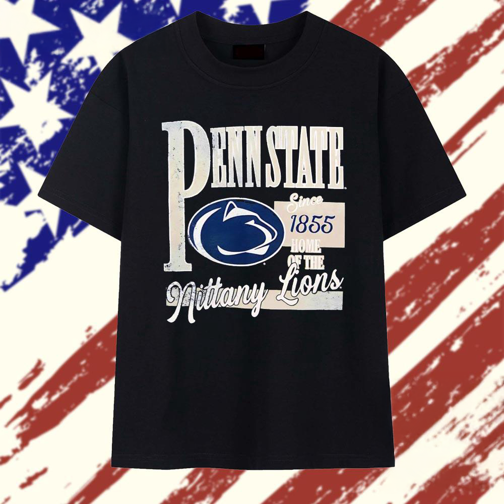 Penn State Nittany Lions Since 1855 Home of the Lions T Shirt