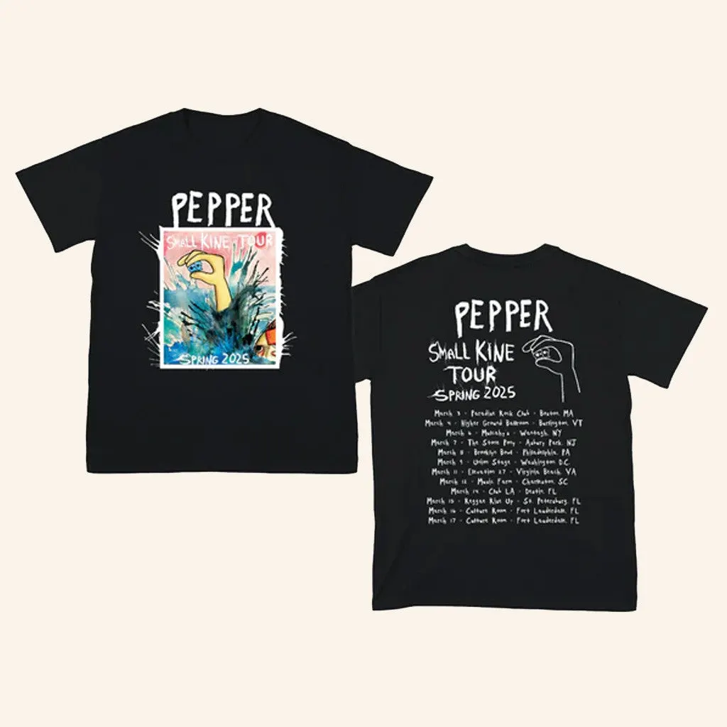 Pepperlive Merch Small Kine Spring Tour TShirt Gift Ideas For Boyfriend