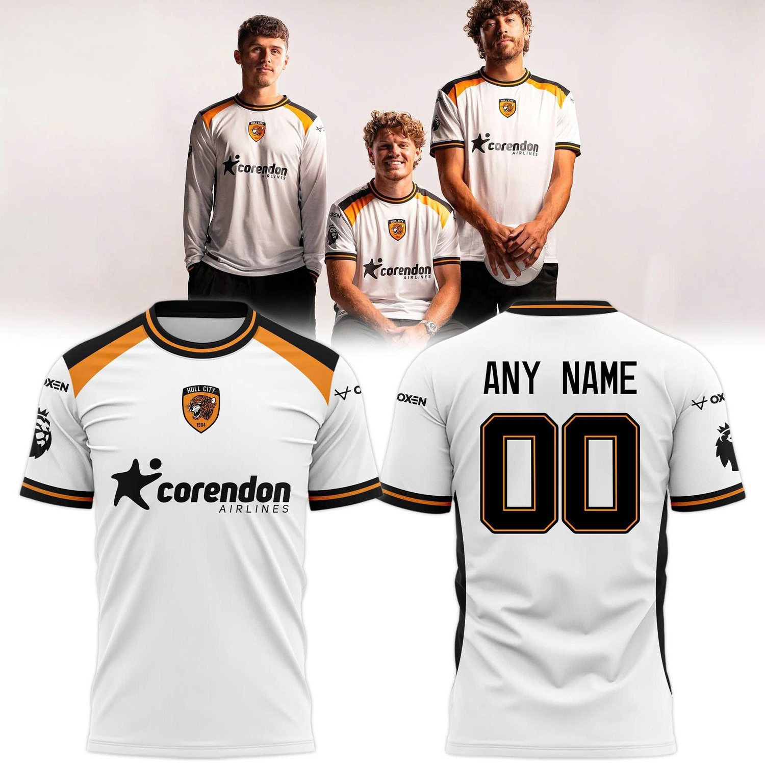 Personalized Hull City 202627 Away Football Shirt